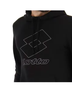 Sudadera Lotto Smart Iv Hd 1 Negro | Ofertas de pádel